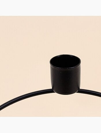 Bougeoir design silhouette penseur 22cm