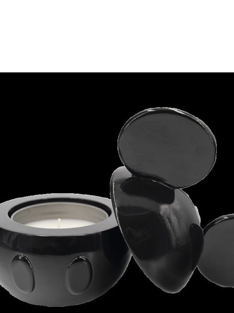 Bougeoir Disney Mickey Mouse Collector Noir Noir Noir - Kiabi