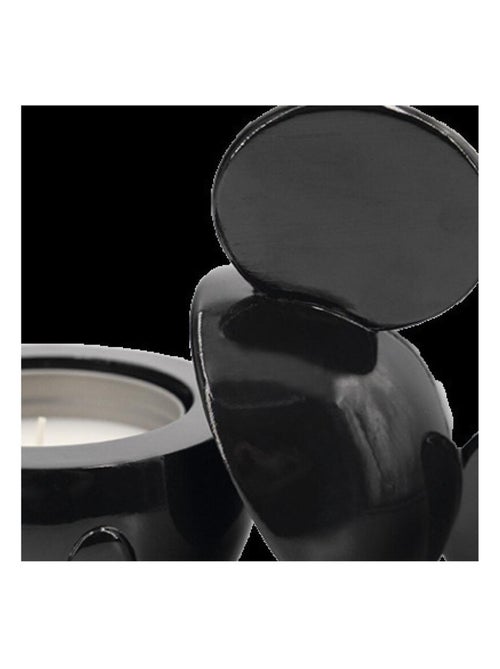 Bougeoir Disney Mickey Mouse Collector Noir - Kiabi