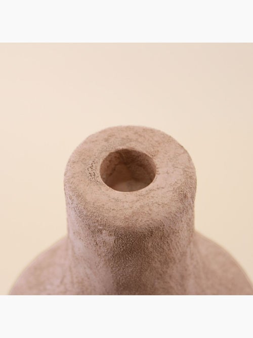 Bougeoir donuts en grès sable 45cm - Kiabi