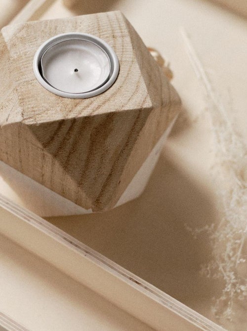 Bougeoir origami SIMPLICITY - Kiabi