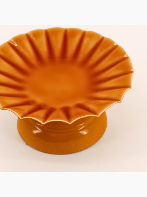 Bougeoir sur pied en métal laqué - Kiabi