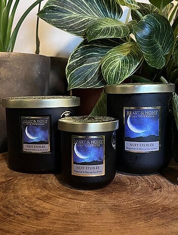 Bougie à la cire de soja Nuit étoilée