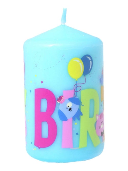 Bougie anniversaire ronde - Kiabi