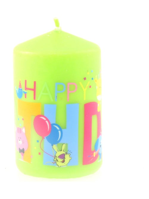 Bougie anniversaire ronde - Kiabi