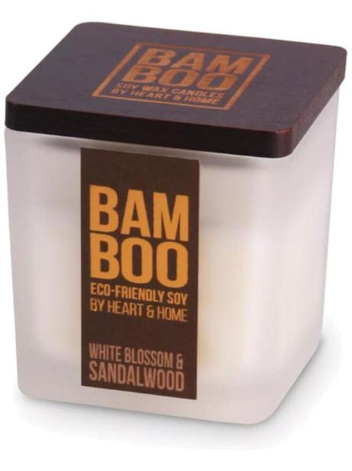 Bougie bambou fleur de cerisier et bois de santal - Kiabi