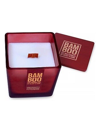 Bougie bambou grenade poivrée