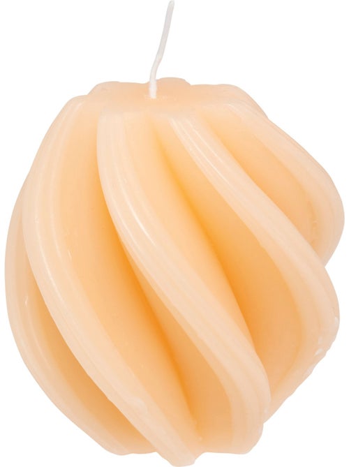 Bougie bâton torsadée sculptée TWIST WILD ROMANCE - Kiabi