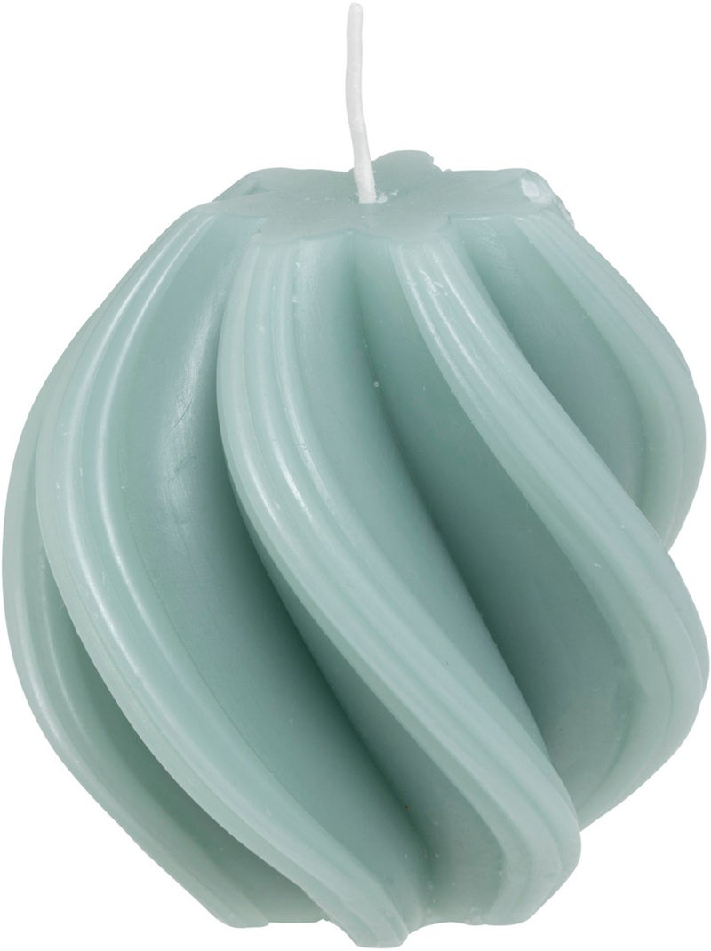 Bougie bâton torsadée sculptée TWIST WILD ROMANCE Rose - Kiabi
