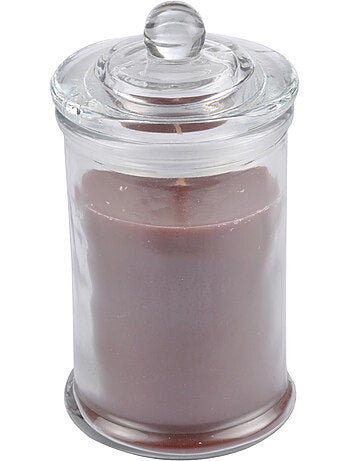 Bougie bocal en verre Bois de santal