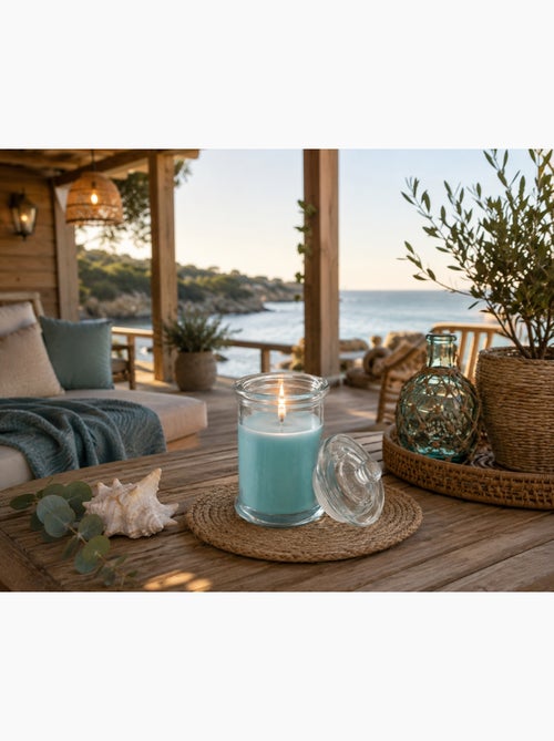Bougie bocal en verre Embrun - Kiabi