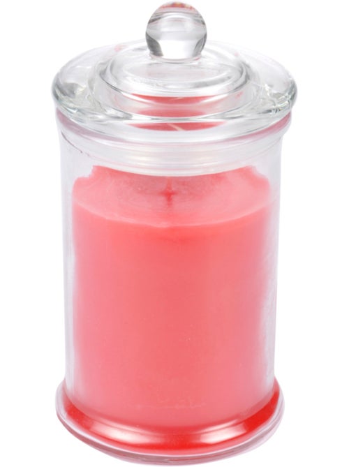 Bougie bocal en verre Fraise - Kiabi