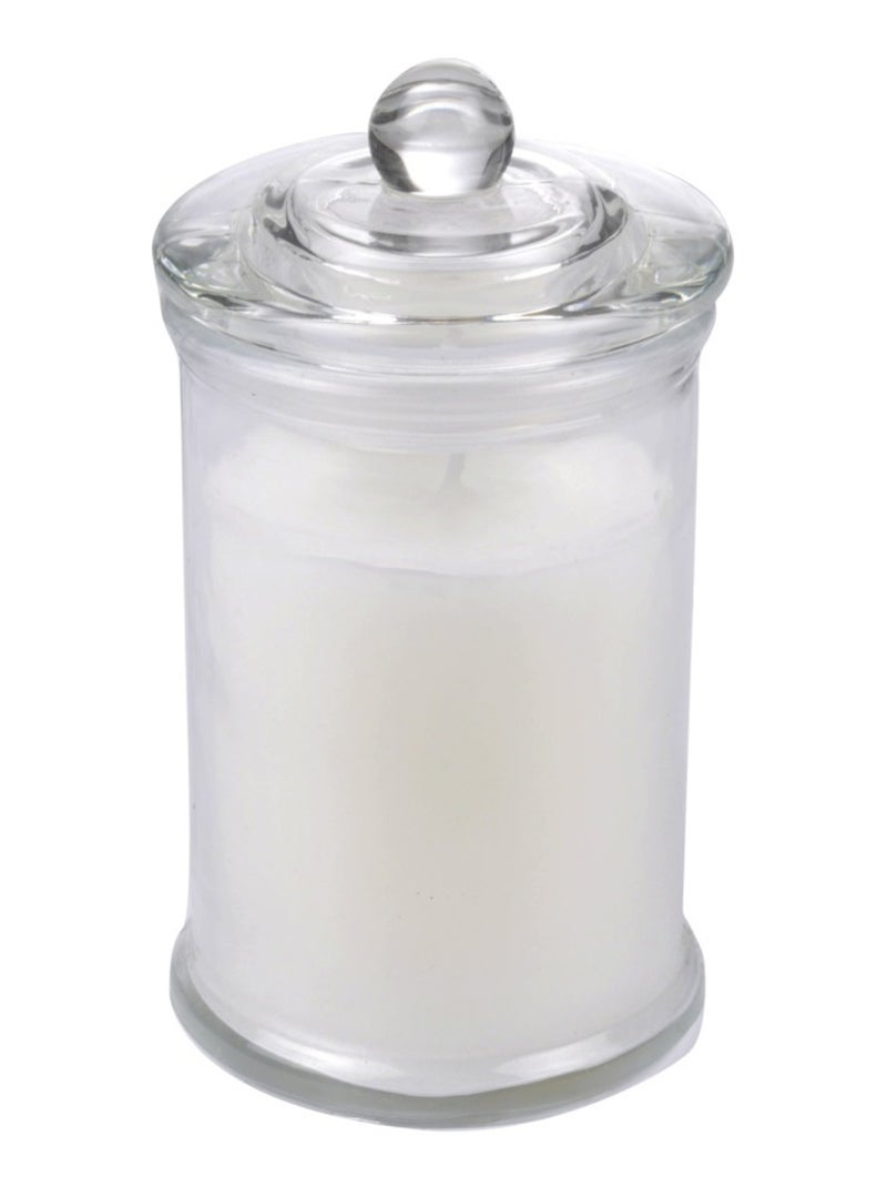 Bougie bocal en verre Jasmin Blanc - Kiabi