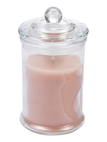 Bougie bocal en verre senteur Opium