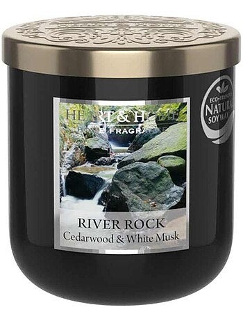 Bougie bougie heart and home eau vive et sous bois