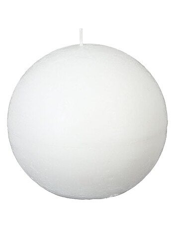 Bougie boule décorative en cire OLIA