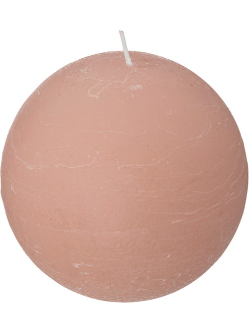 Bougie boule rustique OLIA - Kiabi