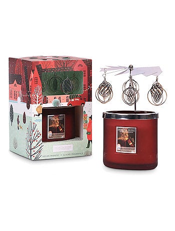 Bougie carrousel magie de Noël