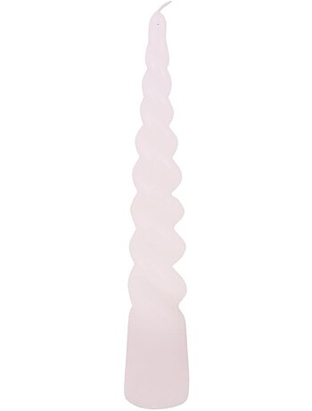 Bougie cône torsadé 6x30cm