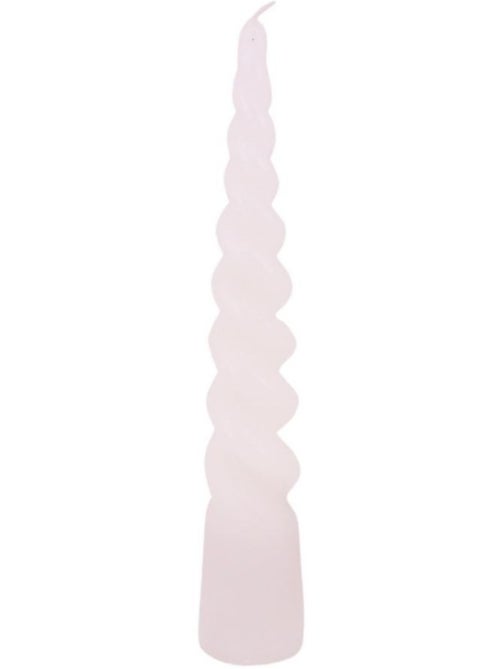 Bougie cône torsadé 6x30cm - Kiabi