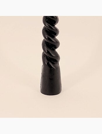 Bougie cône torsadé 6x30cm