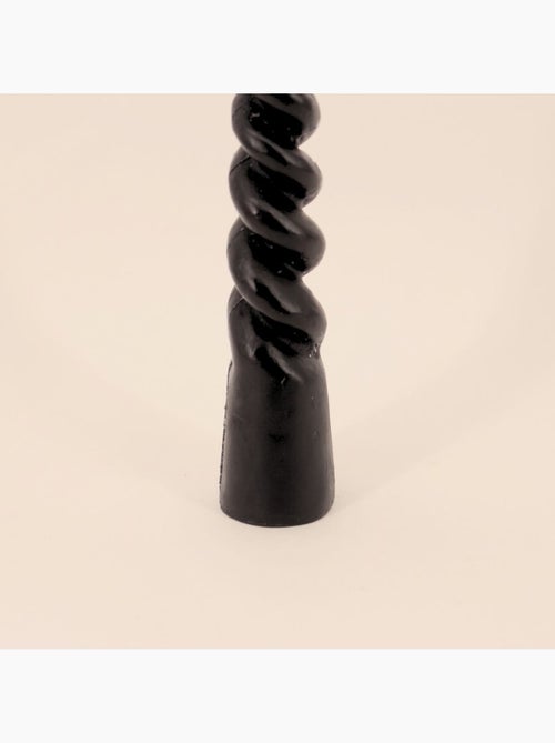 Bougie cône torsadé 6x30cm - Kiabi