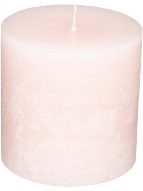 Bougie cylindre en cire aspect rustique OLIA - Kiabi
