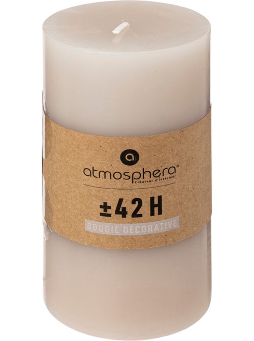 Bougie cylindre en cire HUGO - Kiabi Bougie cylindre en cire HUGO - Kiabi