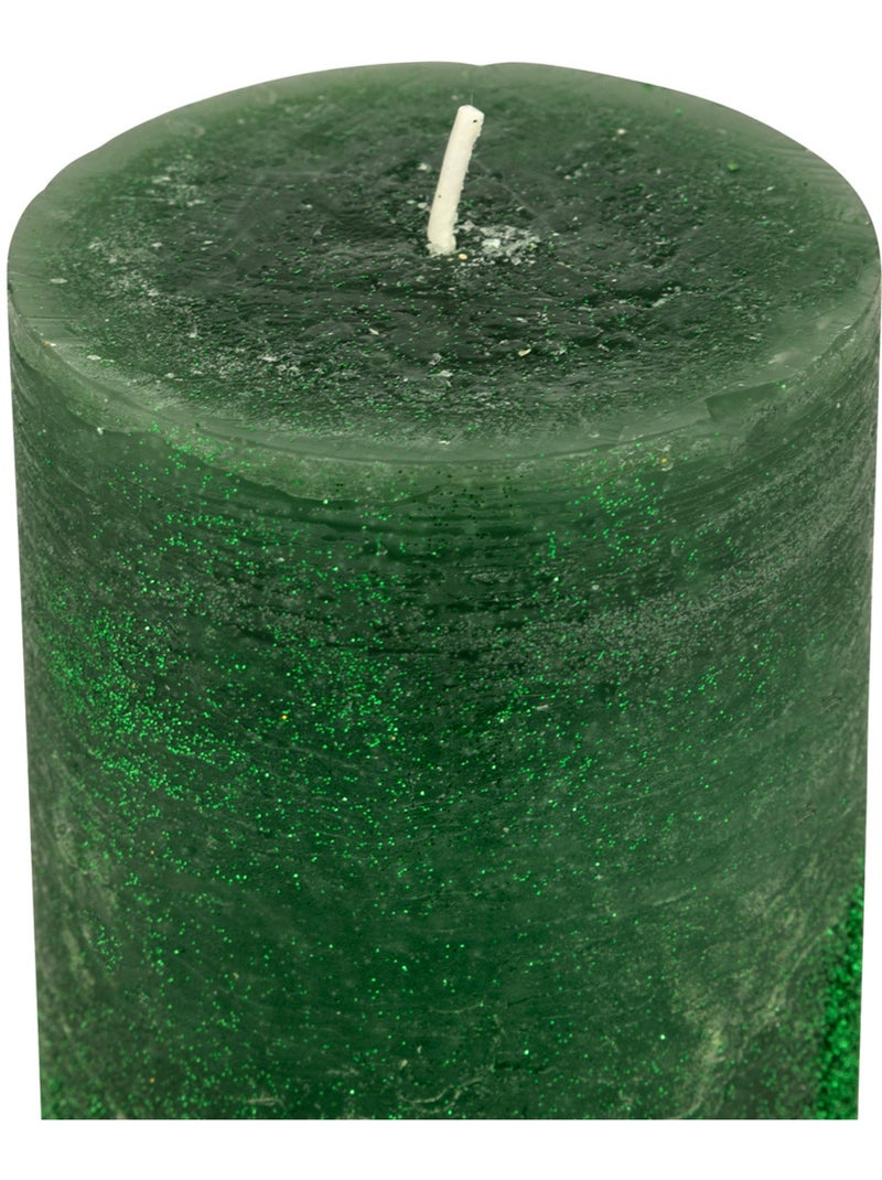 BOUGIE CYLINDRE PAIL 7X12CM V Vert - Kiabi