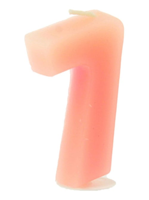 Bougie d'anniversaire 7 ans et 24 bougies classiques - Kiabi