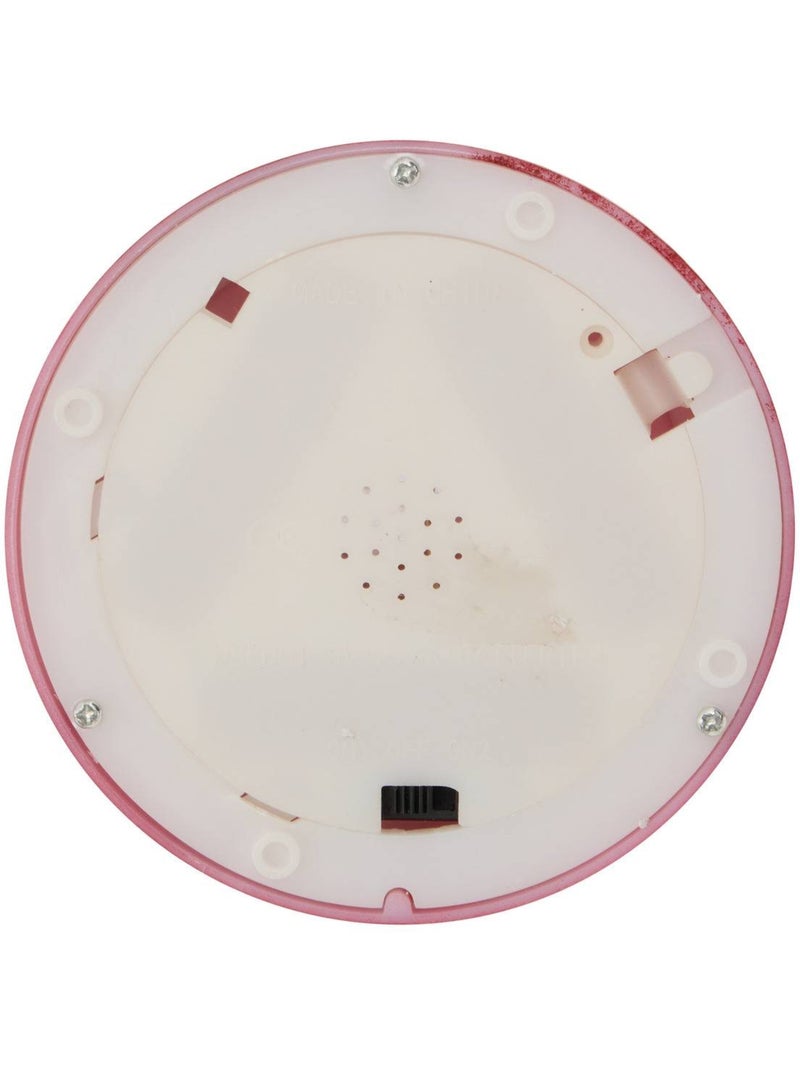 Bougie de noël lumineuse 5 led blanc chaud h. 31,5 cm à piles Rouge - Kiabi