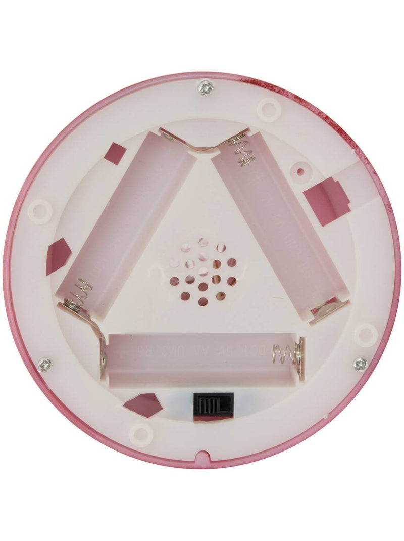 Bougie de noël lumineuse 5 led blanc chaud h. 31,5 cm à piles Rouge - Kiabi