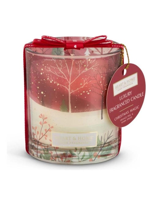 Bougie décor magie de Noël - Kiabi
