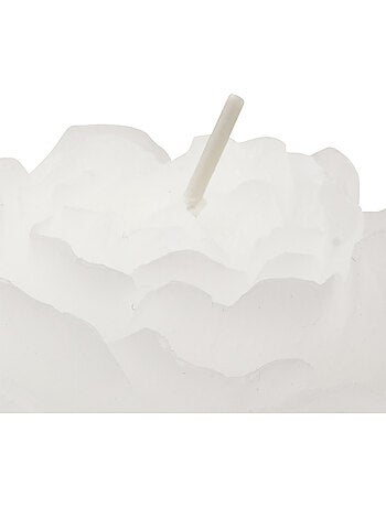 Bougie décorative 79g cire forme rose FLEUR DE ROSE