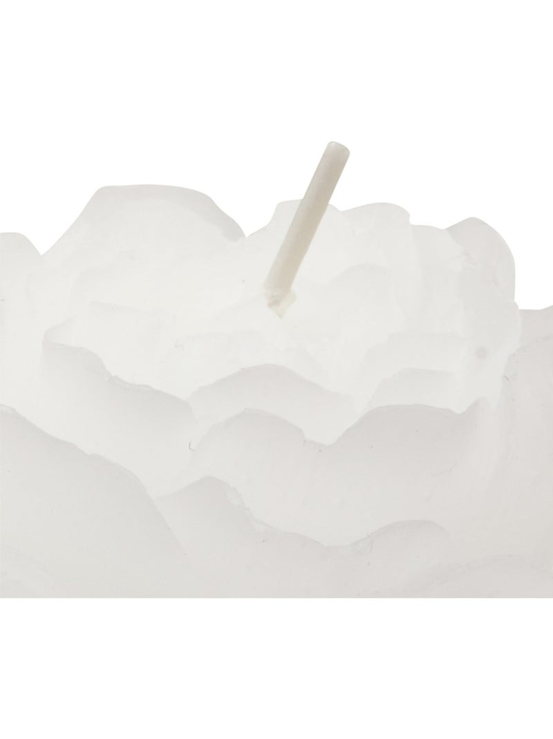 Bougie décorative 79g cire forme rose FLEUR DE ROSE Rose - Kiabi