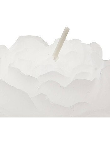 Bougie décorative 79g cire forme rose FLEUR DE ROSE