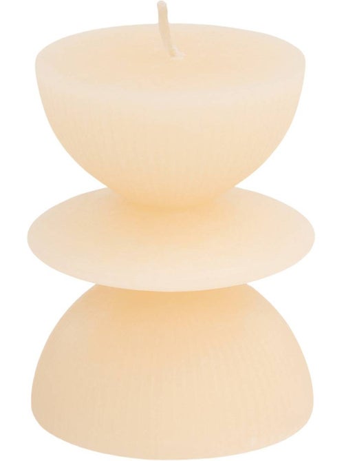 Bougie décorative ronde homy - Kiabi
