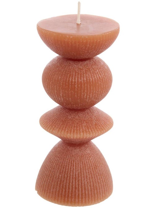 Bougie décorative ronde homy - Kiabi