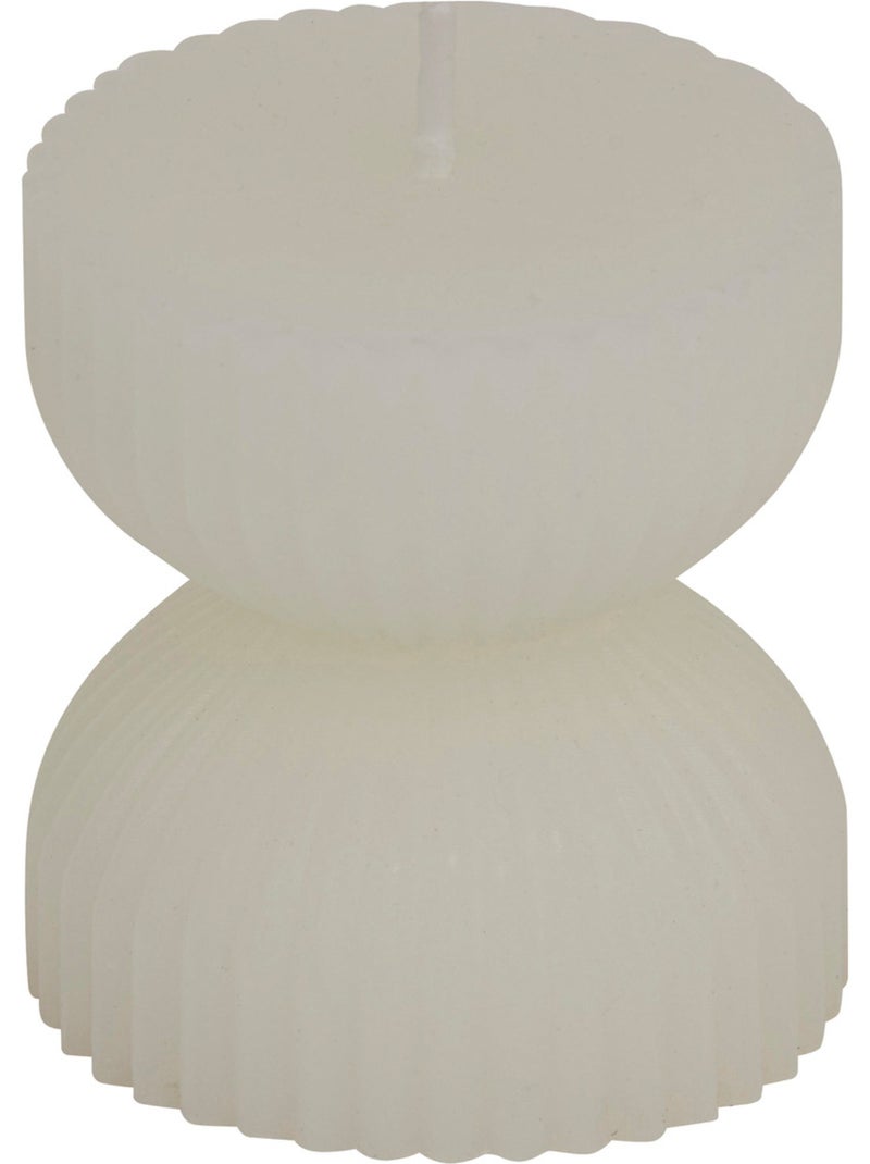Bougie décorative sculptée SHAPA Rose - Kiabi