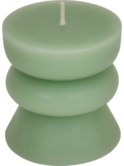 Bougie décorative sculptée SHAPA - Kiabi