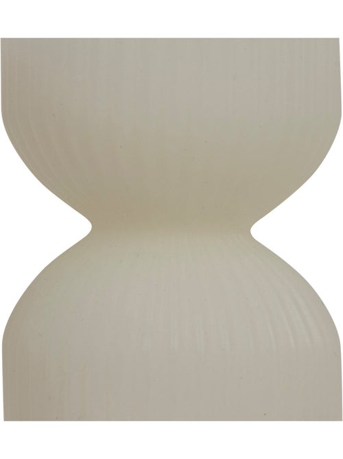 Bougie décorative sculptée SHAPA - Kiabi
