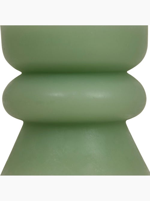 Bougie décorative sculptée SHAPA - Kiabi