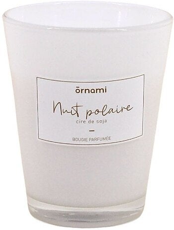 Bougie en cire de soja parfumée "nuit polaire" 280gr
