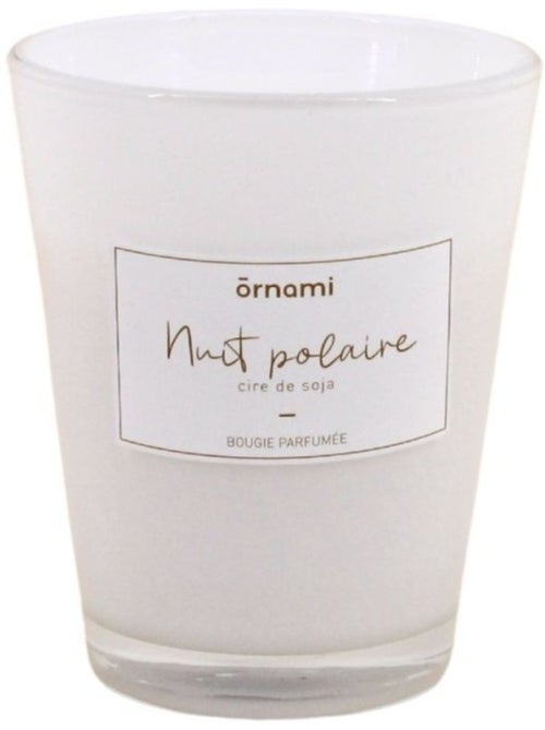 Bougie en cire de soja parfumée "nuit polaire" 280gr - Kiabi