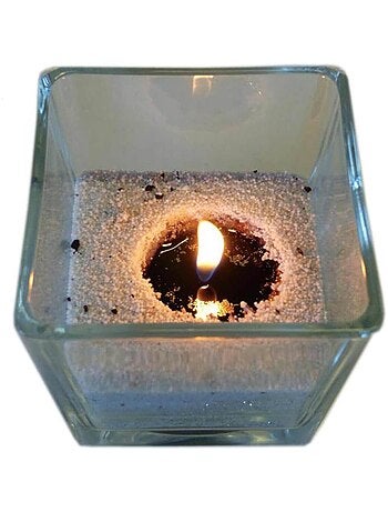 Bougie en poudre 250 grs nuit dorée