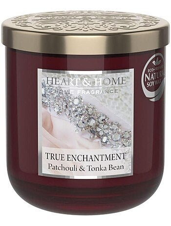Bougie heart and home enchantement