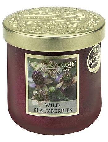 Bougie heart and home mûre des bois