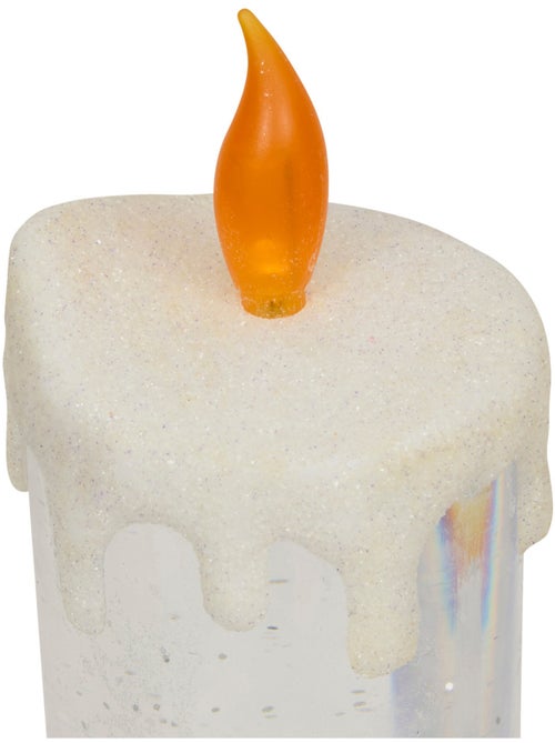 Bougie LED chandelle + paillette - Kiabi