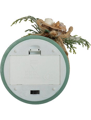 Bougie LED décorative branche