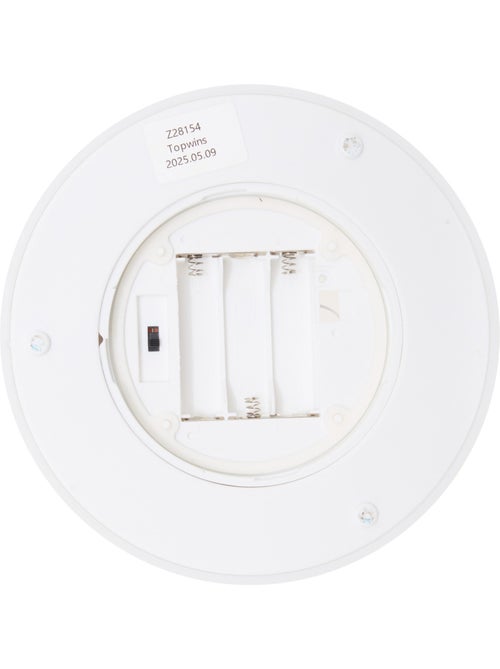 Bougie LED extérieure flamme vacillante plastique THEO - Kiabi
